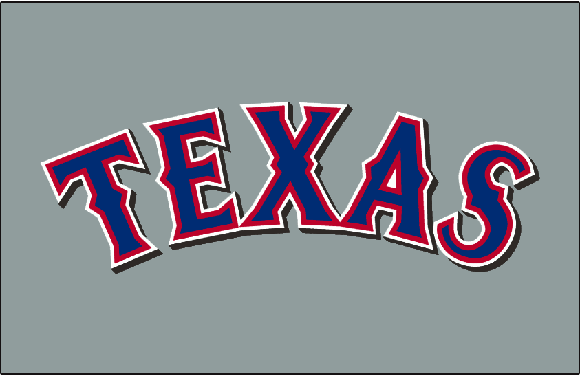 Texas Rangers 2001-2013 Jersey Logo DIY iron on transfer (heat transfer)